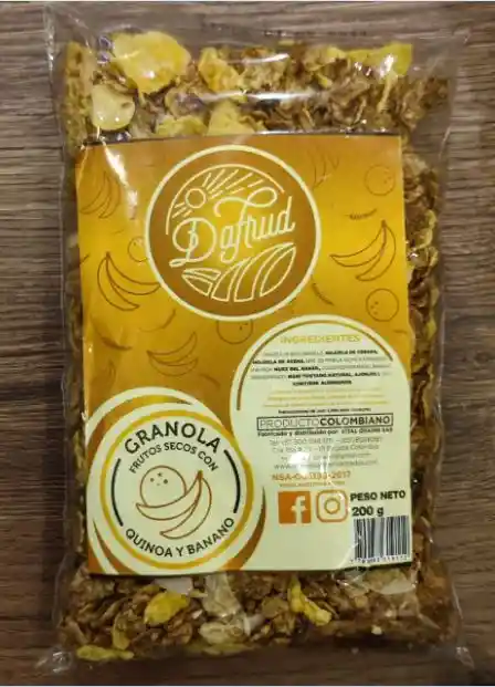 Granola Quinua & Banano Dafrud X 200g