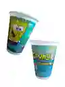 Vasos Decorativos Sponge Bob X 12 Unidades