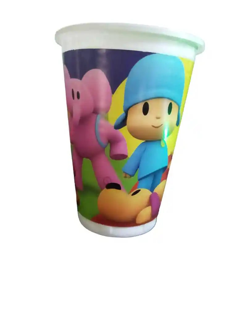 Vasos Decorativos Pocoyo X 12 Unidades