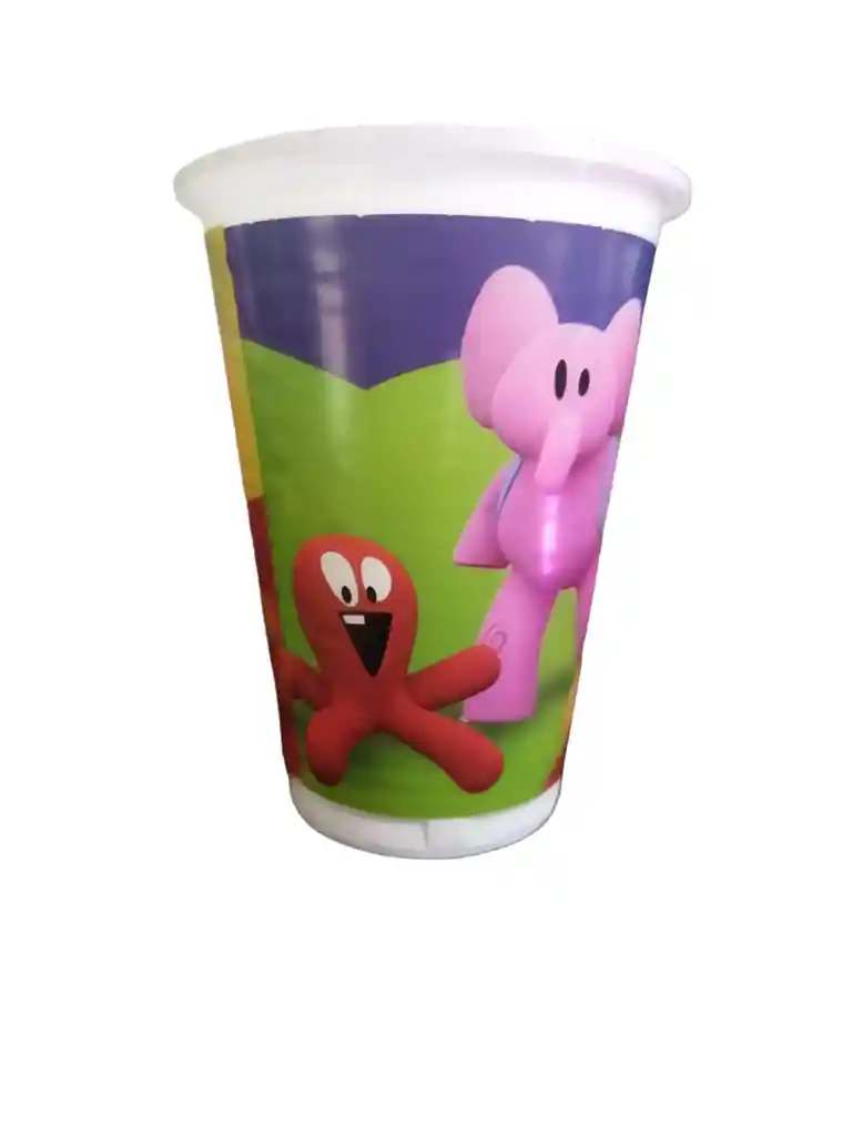 Vasos Decorativos Pocoyo X 12 Unidades