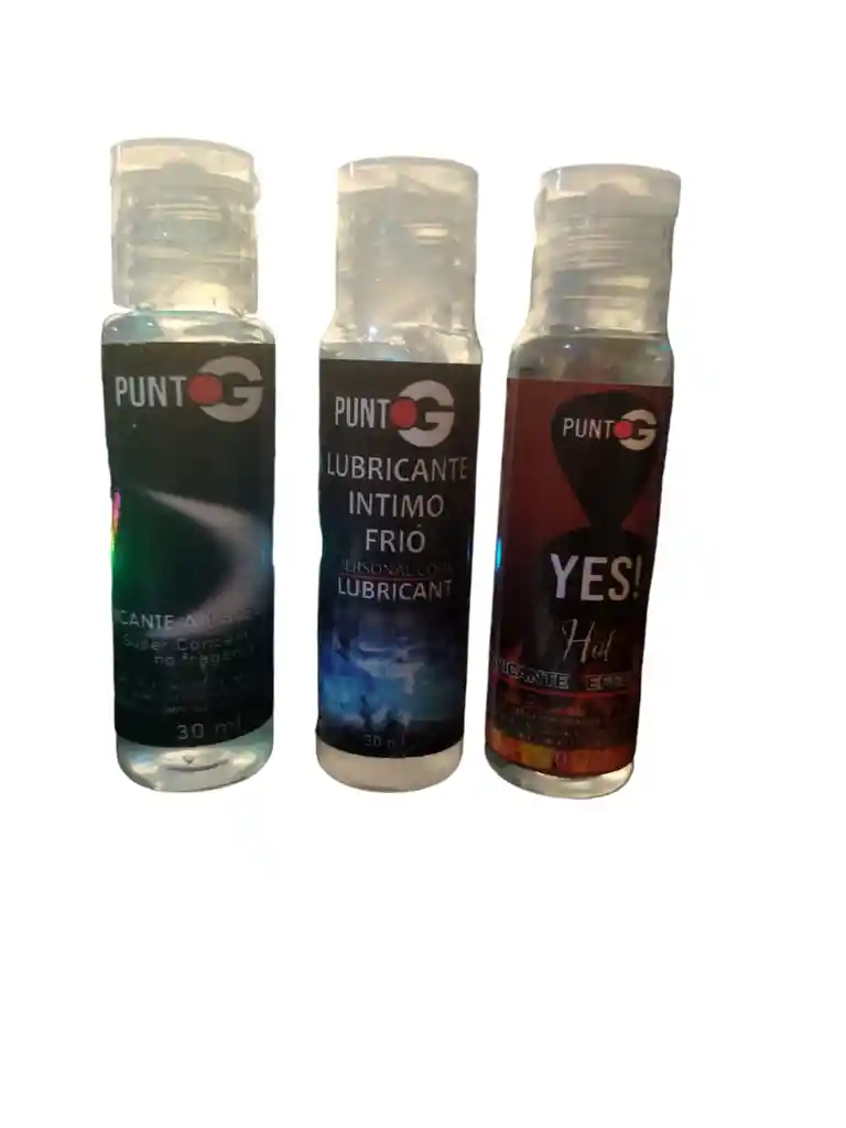 3 Lubricantes Íntimo