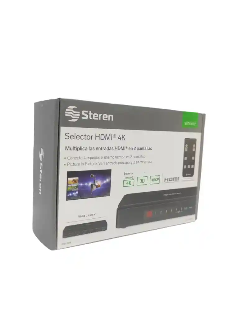 Selector Hdmi 4k Steren