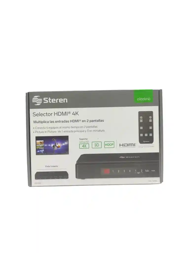 Selector Hdmi 4k Steren