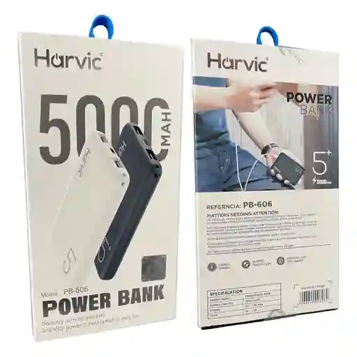 Powerbank Harvic 5.000 Mah