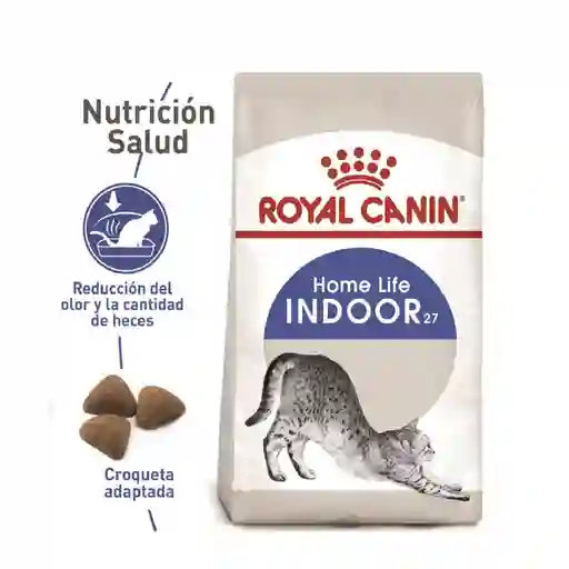 Royal Canin Feline Health Nutrition Dry Indoor27 Adulto 400 G