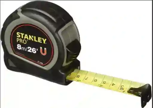 Flexometro 8 Mtrs Marca - Stanley