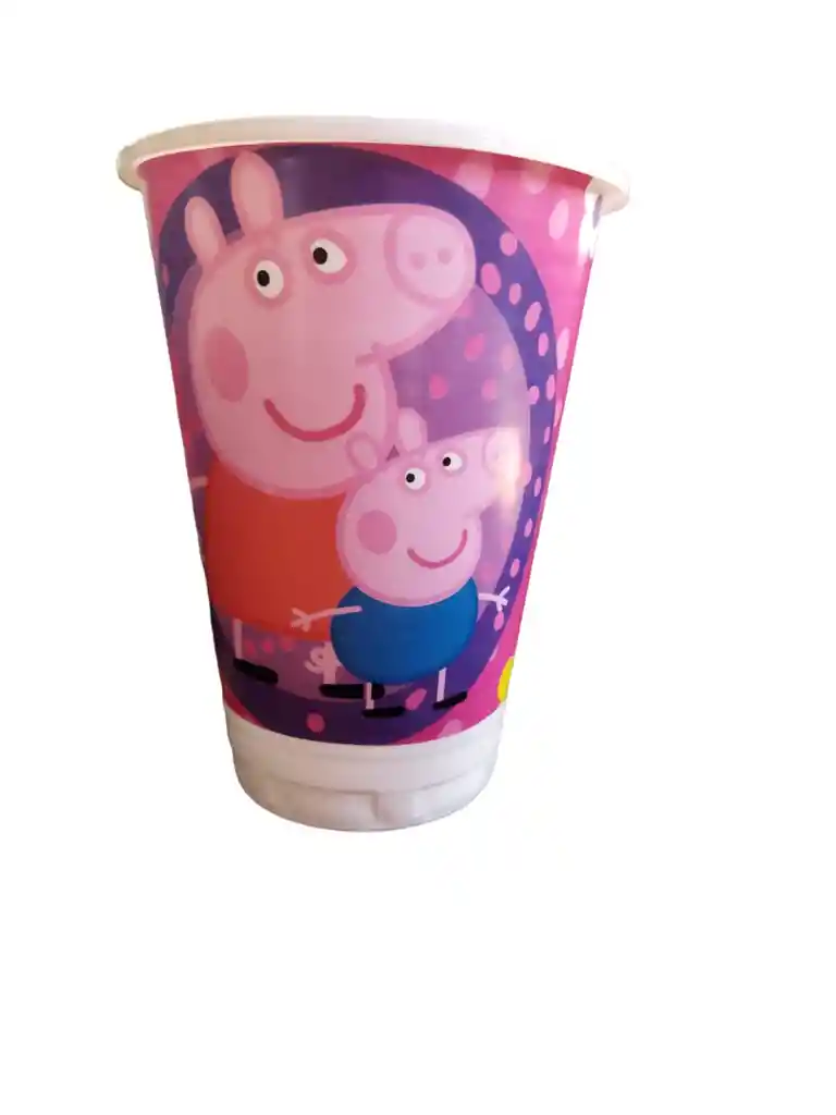 Vasos Decorativos Pepa Pig X 12 Unidades