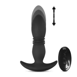 Vibrador Anal Empuje Control Remoto Recargable