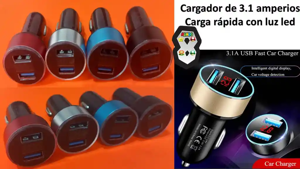 Cargador Telefono Para Carro