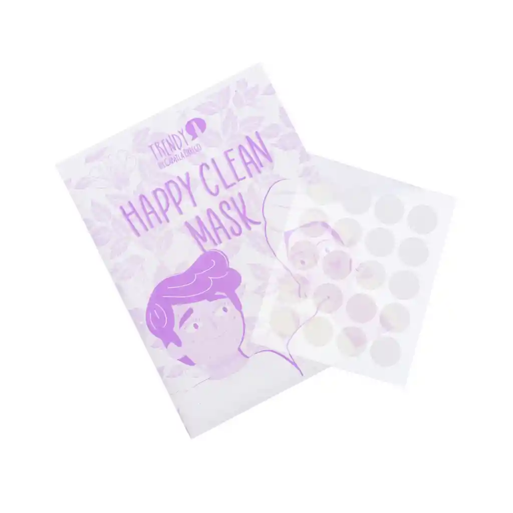  Sobre Mascarilla Stickers Para Acne Happy Clean TRENDY 