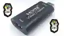 Capturadora De Video Usb 4k