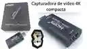 Capturadora De Video Usb 4k