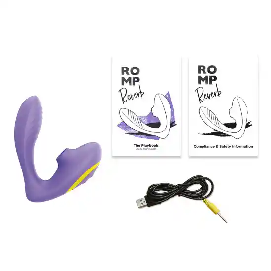 Reverb Doble Estimulador Clitorial + G Spot Romp