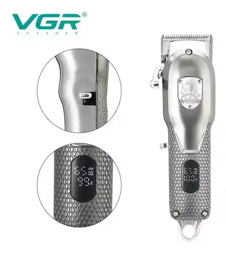  Maquina Peluqueria Barberia Profesional Recargable VGR V276 