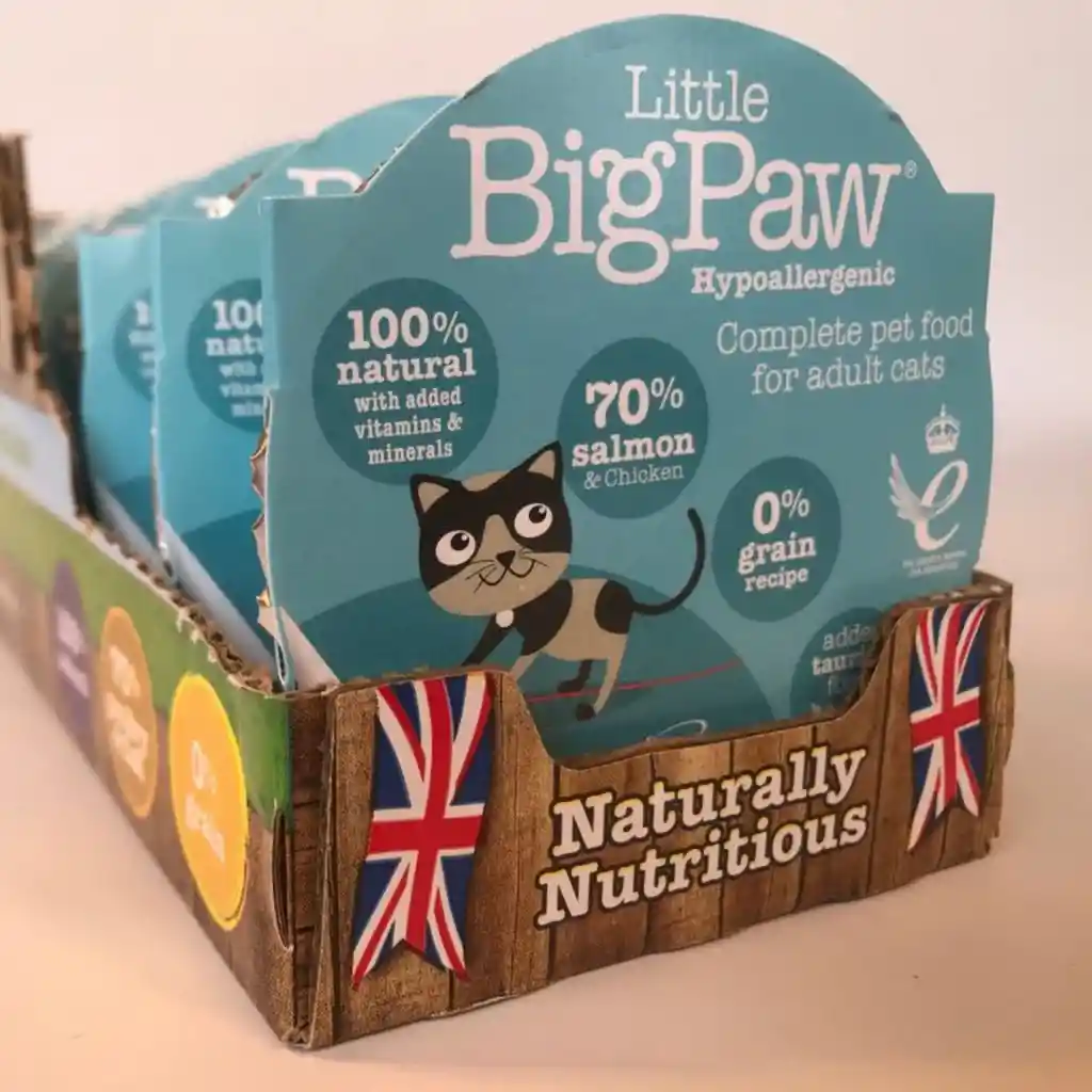 Pate Para Gatos Little Big Paw Gourmet Atlantic Salmon X 85g