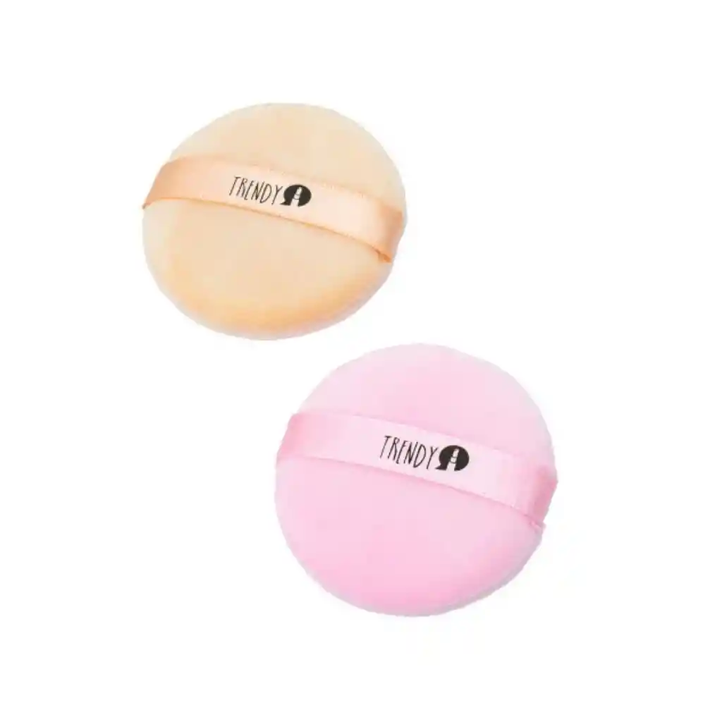  Kit X 2 Almohaditas De Maquillaje TRENDY 