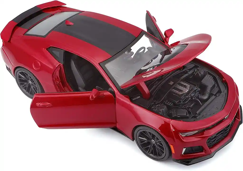 Carro Coleccionable Chevrolet Camaro Zl1 Rojo Escala 1/24