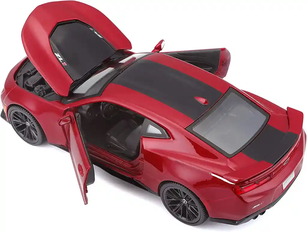 Carro Coleccionable Chevrolet Camaro Zl1 Rojo Escala 1/24