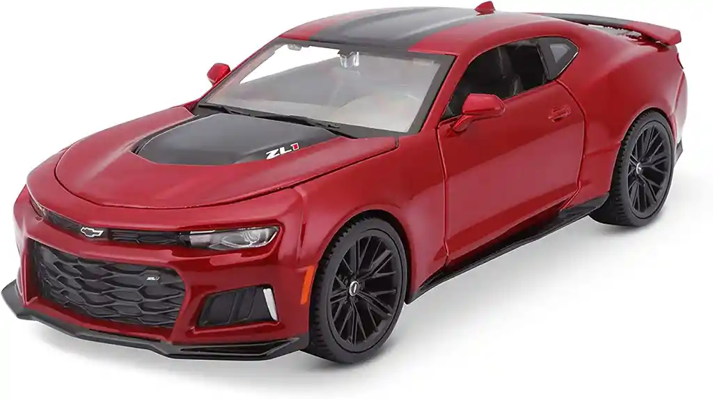 Carro Coleccionable Chevrolet Camaro Zl1 Rojo Escala 1/24