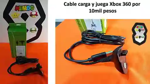 Cable Carga Y Juega Xbox 360