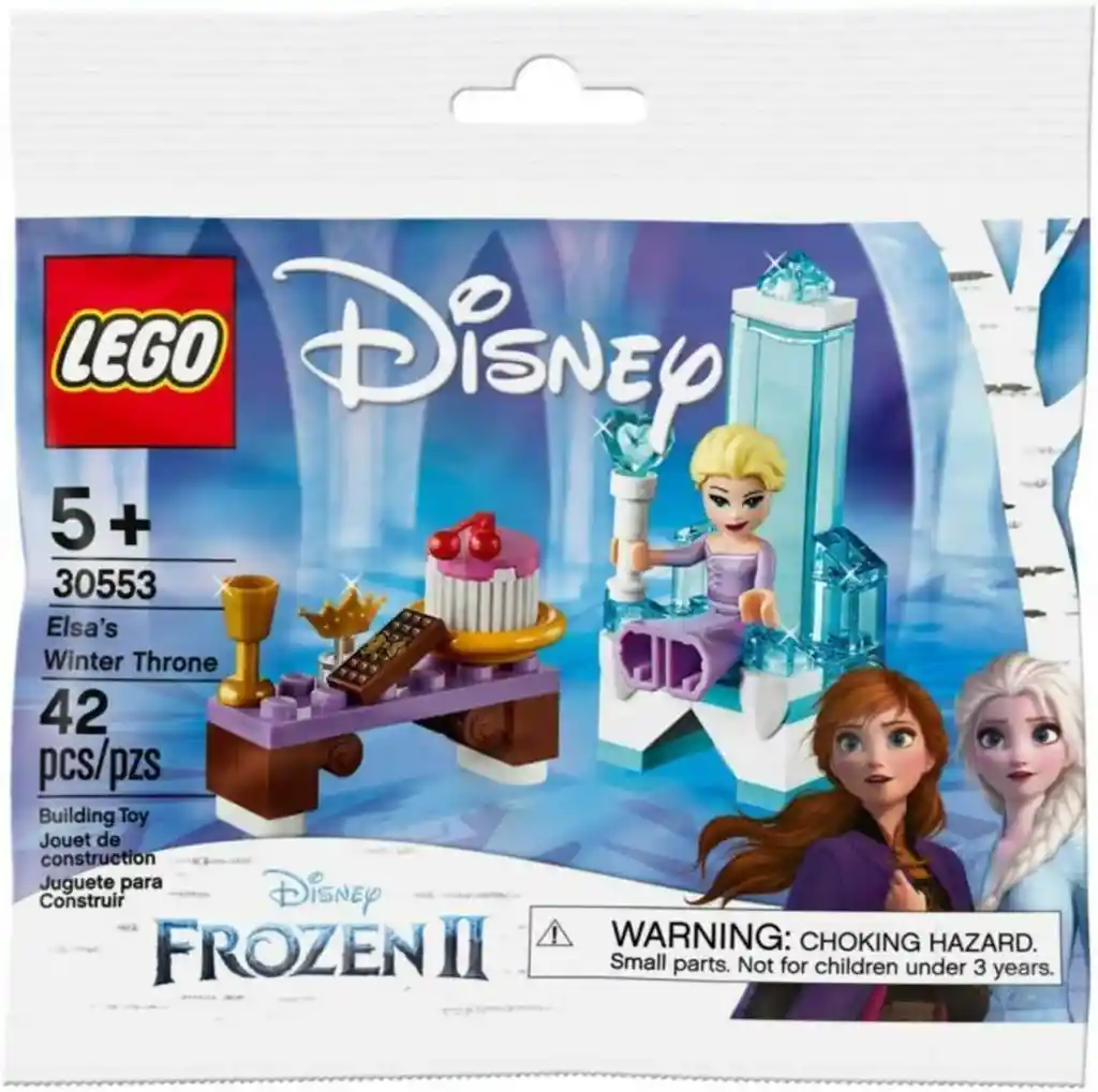 Lego® Original Bolsa Disney Frozen Ii 42 Piezas Elsa Trono 30553