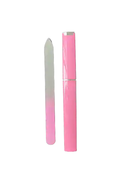 Lima De Cristal Ecológica 14cm Con Estuche