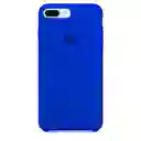 Silicone Case Cerrado Iphone 7 Plus / 8 Plus Azul Bic