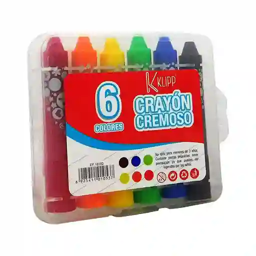 Crayones Cremosos 3 En 1 X6