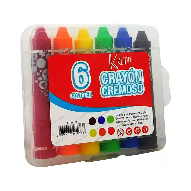 Crayones Cremosos 3 En 1 X6