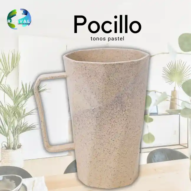 Pocillo Tono Pastel 8006-a Isp (i1-1)