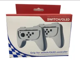 Hand Grip Blancos Nintendo Switch Nuevos Y Sellados