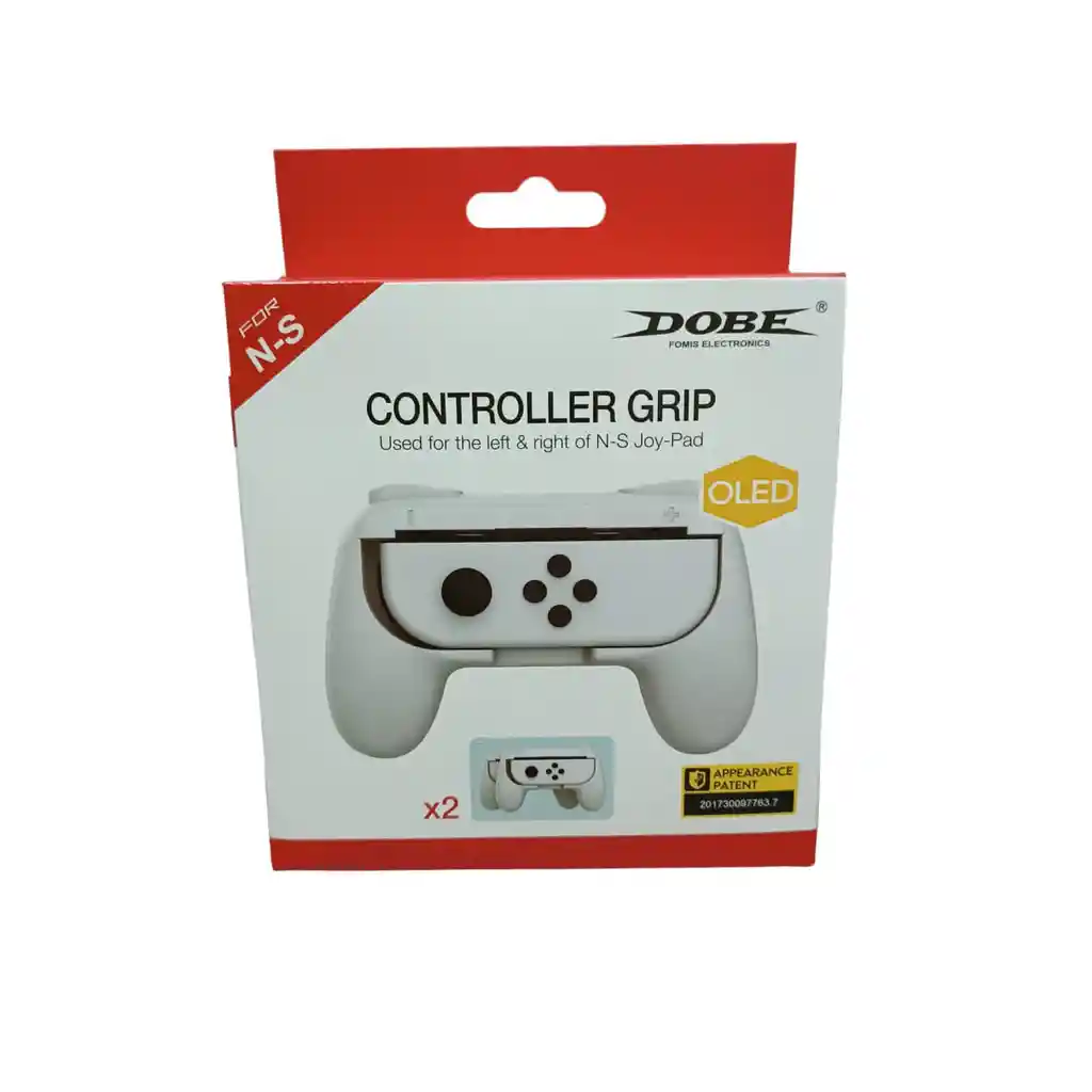 Hand Grip Negro Nintendo Switch Nuevos Y Sellado