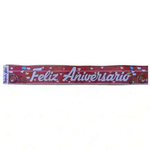 Cartel Feliz Aniversario