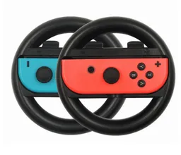 Volante Nintendo Switch Para Joycon 2 Unidades Timón Rueda Negro