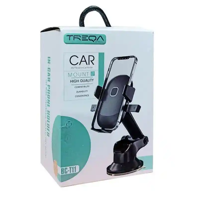 Holder Soporte Porta Celular Carro Marca Treqa Ref Bc T11