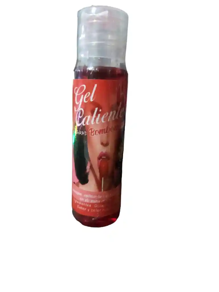 Lubricante Comestible Gel Caliente Sabor Bombombun