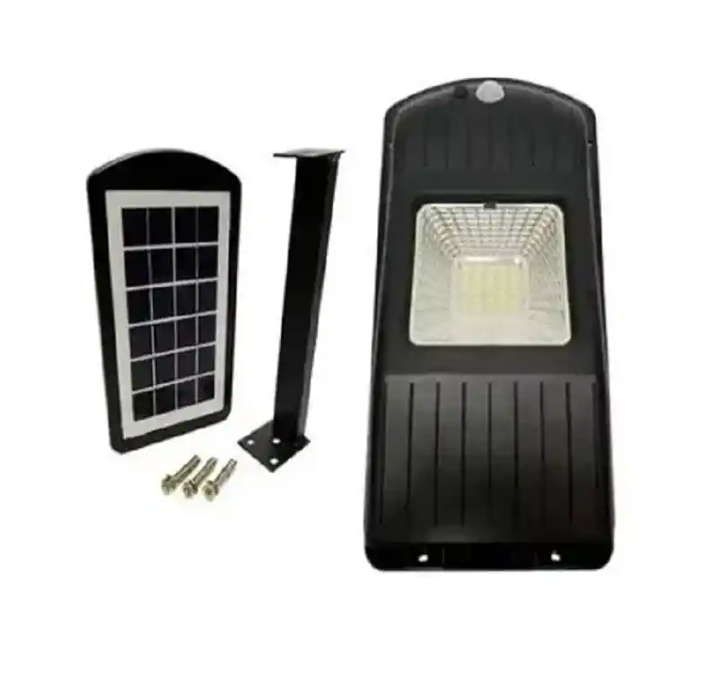 Lampara Solar Exteriores 30w Luz Led Sensor Movimiento