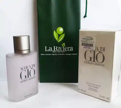 Perfume Acqua Di Gio Armani 100 Ml ® La Riviera