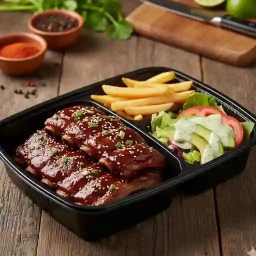 Costillitas bbq