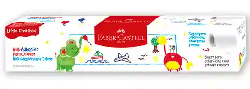 Rollo Papel Adhesivo Pintar Little Creatives Faber-Castell