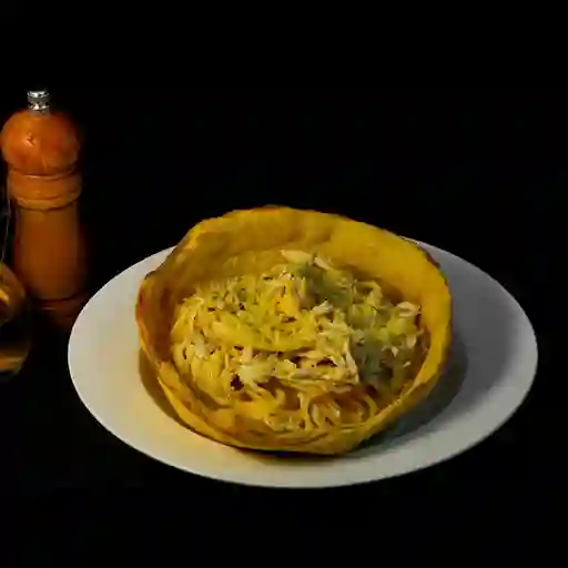 Pasta Pollo y Champiñones