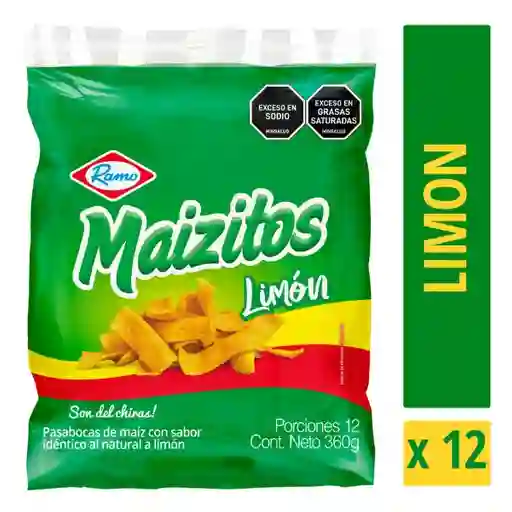 Maizitos Limon x12 Und 360 g