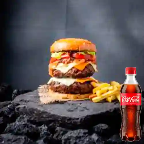 Combo Hamburguesa Club + Coca Cola Original 400 ml