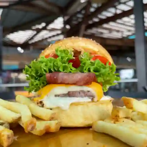 Burger Cheese And Bacon