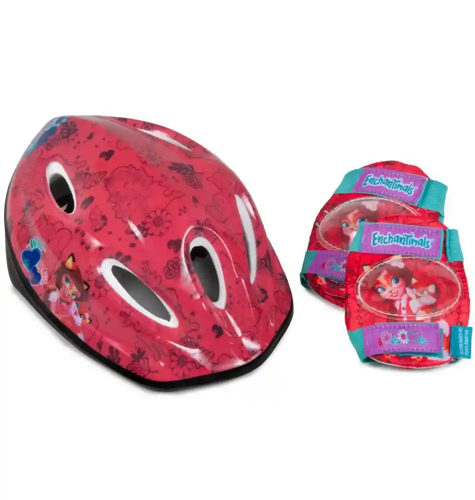 Zoom Set Casco Enchantimal + Protección ZS2796