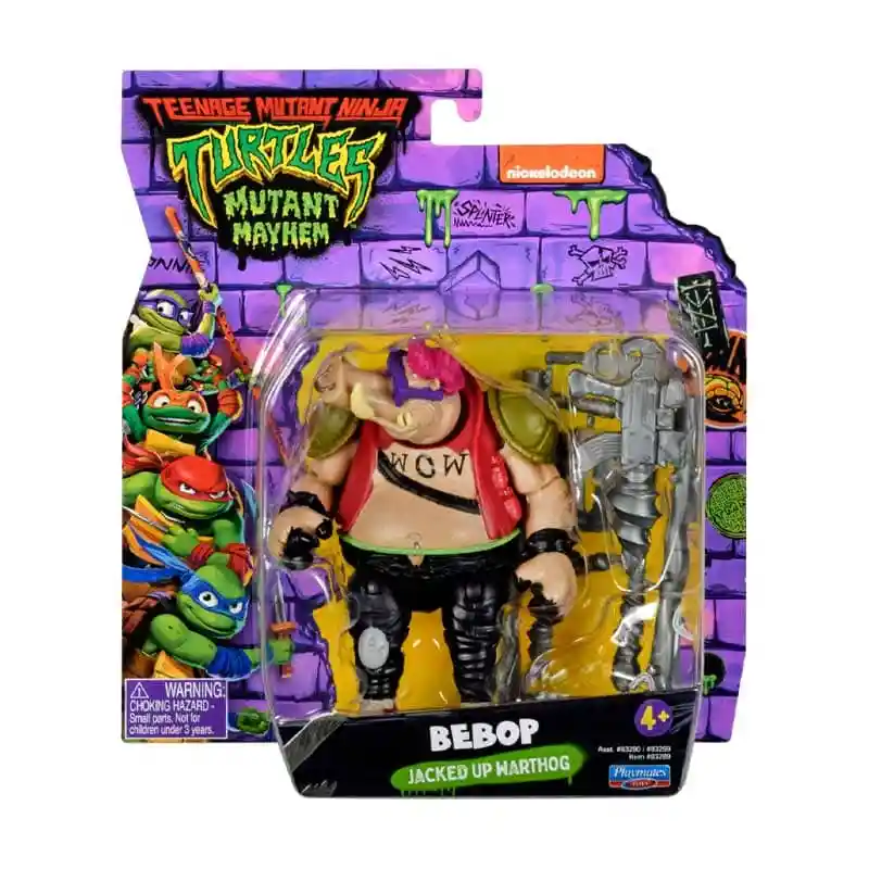 Figura Coleccionable Bebop Tortugas Ninja Movie Basico