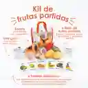 Kit De Frutas Partidas 19 Piezas