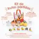 Kit De Frutas Partidas 19 Piezas