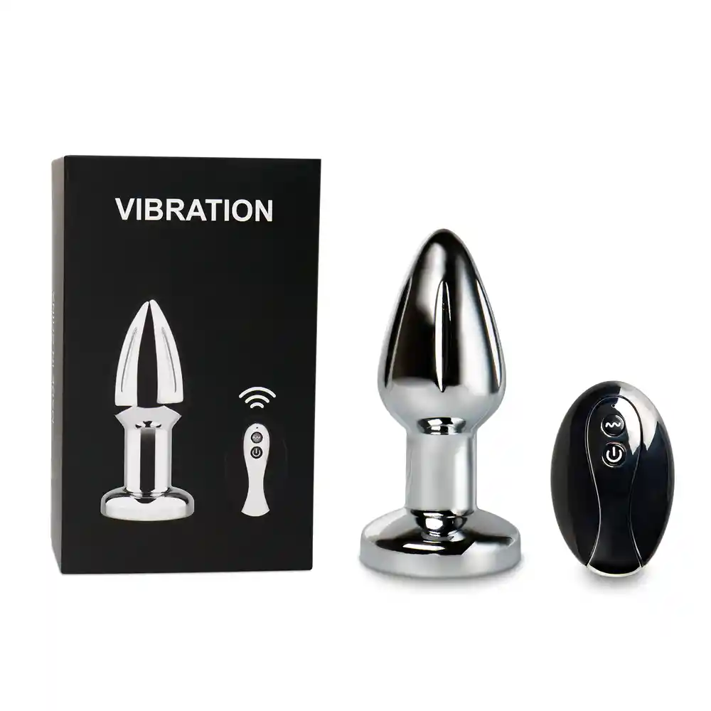 Vibrador Anal Con Control Remoto Recargable