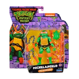 Figura Coleccionable Michelangelo Ninja Movie Basico